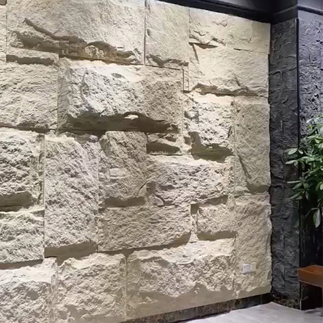 PU Mushroom Stone Wall Panel