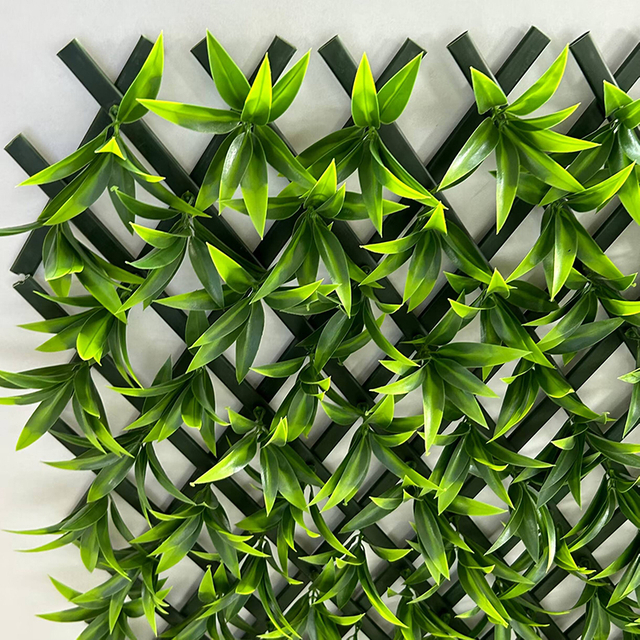 Artipisyal na Trellis Leaf Hedge Fence Grass Wall Plant